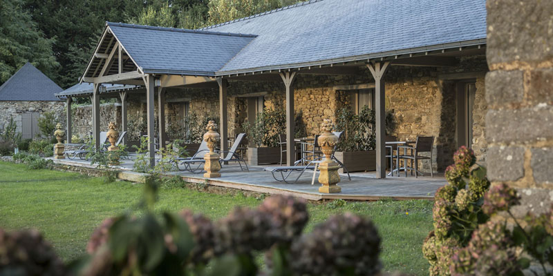 terrasse of confort piscine